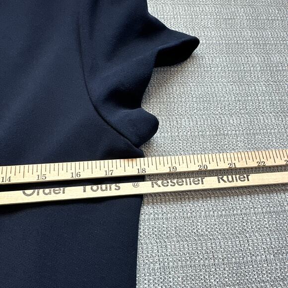 Tommy Hilfiger Dress Womens size 10 Blue Mod Retro Style Preppy‎ Officecore - Picture 7 of 9